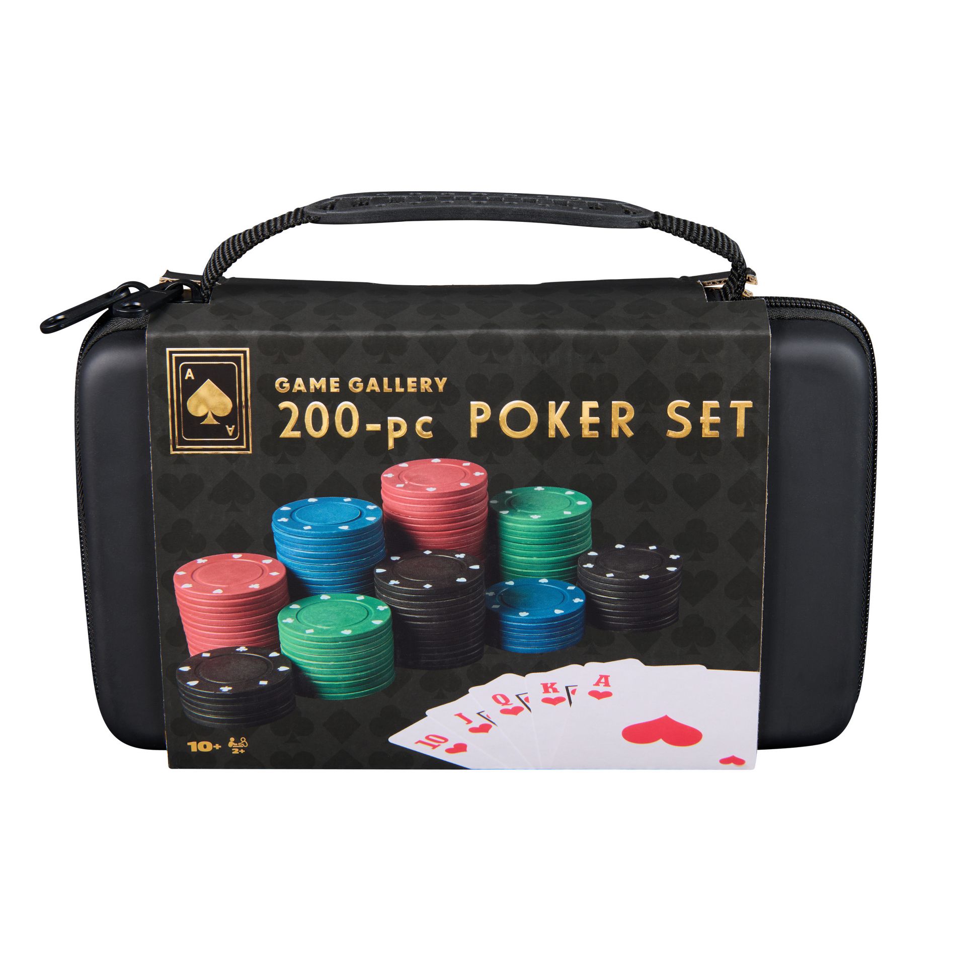 Spin Master Games Game Gallery 200pc Poker Set