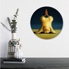 Courtside Market Global Wonders Photography Collection, Namaste Chicks V Statement Piece Wood Décor - 2 of 4