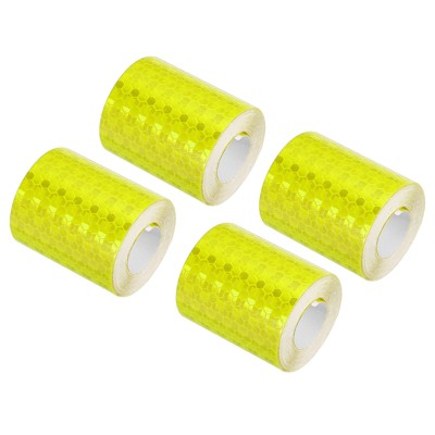 Unique Bargains High Visibility Cars Adhesive Warning Safety Reflective Tape