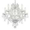 Crystorama Lighting Maria Theresa 6 - Light Chandelier in  Polished Chrome - 4 of 4