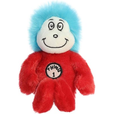 Aurora Dr. Seuss Thing 1 Plush Toy - 7" - Featuring Red, White, Blue Colors