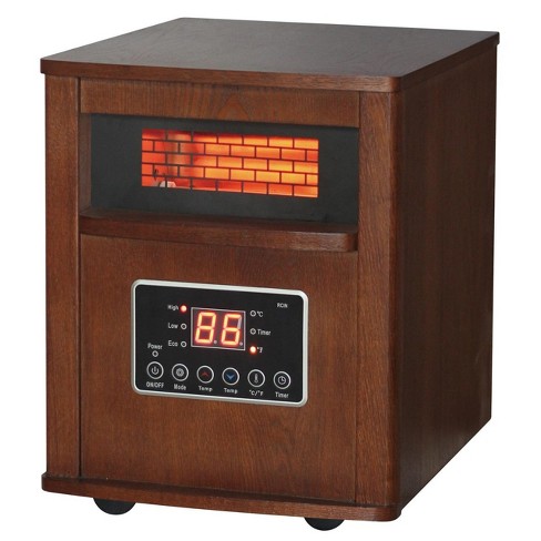 Comfort Glow Infrared Quartz Heating Elements Comfort Heater With Led  Display : Target