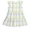 RuffleButts Toddler Flutter Sleeve Tiered Dress - 2 of 4