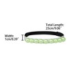 Allegra K Women Shoe Strap Belt Band with Pearls Elastic Shoe Strap 2 Pairs - 3 of 4