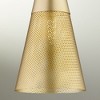 Quorum Lighting 1 - Light Pendant in  Aged Brass - 3 of 4