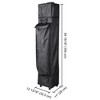 InstaHibit Universal Canopy Carry Bag Wheeled Storage Case for 10x10ft Canopy - 4 of 4