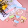 Unique Bargains PVC Clear Plastic Jewelry Storage Pouches Mixed Sizes 70 Pcs - 4 of 4