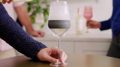 True Fabrications Wine Freeze Cooling Cups 2pk – BevMo!