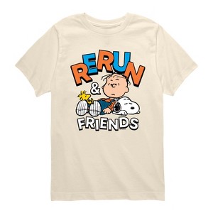 Boys' - Peanuts - Rerun And Friends Short Sleeve Graphic T-Shirt - 1 of 4