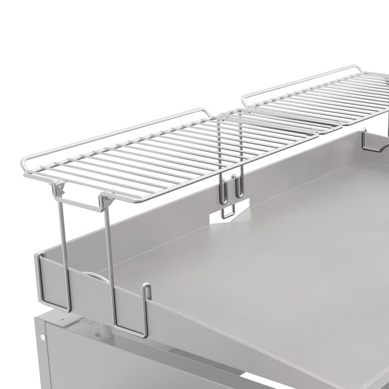Yukon Glory Griddle Warming Rack Designed for 28 in. Blackstone Griddles, New & Improved Design One-Step Clip on Attachment, 1 of 9
