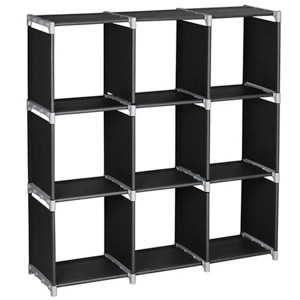 Boersma 3-Tier 9-Cube Storage Organizer – Closet Organizer Shelf & Bookcase for Clothes, Shoes, Toys & Home Storage - 1 of 4