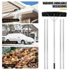 WELLFOR 20" Extendable Aluminum Snow Roof Rake Black - 3 of 4