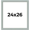 PosterPalooza | Refined Blue Picture Frame - UV Acrylic, Foam Board Backing, Hanging Hardware - 2 of 4