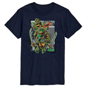 Men's - Teenage Mutant Ninja Turtles Mutant Mayhem - Tmnt Group Short Sleeve Graphic T-Shirt - 1 of 4
