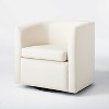 Vernon Upholstered Barrel Swivel Accent Chair - Threshold™ designed with Studio McGee - 2 of 4
