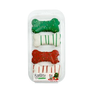 Molly's Barkery Bones Cinnamon and Apple Flavor Dog Treats - 3.81oz - 1 of 4