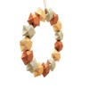 SEVOBAL Tree Ornaments Handcrafted Holiday Paper Blossom Wreath for Eco-Friendly Home Decor, Festival Celebrity, Multicolored, 19.11"*19.11"*2.77" - 3 of 4