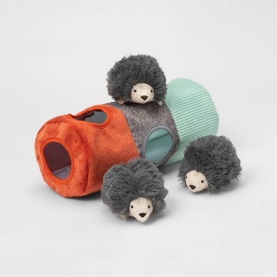 Hedgie and Badger Hide and Seek Burrow Dog Toy - L - Boots & Barkley™
