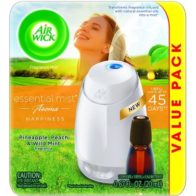 Air Wick Essential Mist Aroma Starter Kit - 2pc/0.67 fl oz