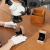 VEVOR Multi-Directional Microscope with Spring Bracket, 7X-45X Magnification Jewelry Microscope, Micro Jewelry Inlaid Stand, Black - 2 of 4