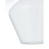 Elegant Lighting Gene 8 Inch Flush Mount Frosted White Shade in Satin Gold - 4 of 4