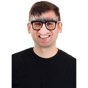 HalloweenCostumes.com   Geezer Nose Adult Glasses, Multicolored - 1 of 2