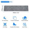 Unique Bargains Non-Slip Resistant Indoor Wooden Stair Treads Carpet Mat 8''x30'' - 2 of 4