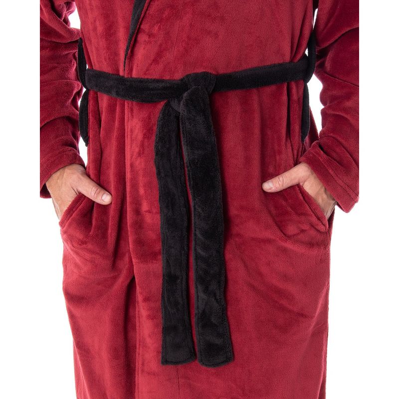Star Trek The Next Generation Captain Picard Costume Adult Fleece Plush Robe OSFM, 4 of 6