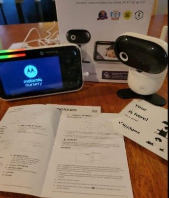 Motorola Nursery  PIP1500 CONNECT 5.0” Wi-Fi® Video Baby Monitor