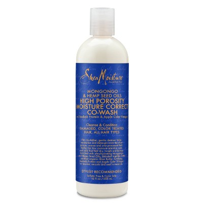 Sheamoisture Mongongo Hemp Seed Oils High Porosity Moisture Seal