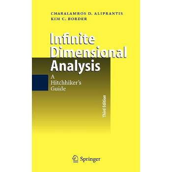 Infinite Dimensional Analysis - 3rd Edition by  Charalambos D Aliprantis & Kim C Border (Hardcover)