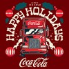 Juniors Womens Coca Cola Always Ice Cold and Happy Holidays Sweatshirt - 2 of 4