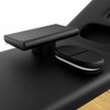 Dolonm 31.5" Wide - Quality Leather Beauty Spa Furniture Massage Table Bed Wooden Facial Bed Wooden Beauty Bed - Black - 4 of 4