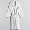 Linum Home Textiles Hotel Collection 100% Turkish Cotton Unisex Waffle Terry Embroidered Bathrobe with Satin Piped Trim - Halloween Gnomes - 2 of 3
