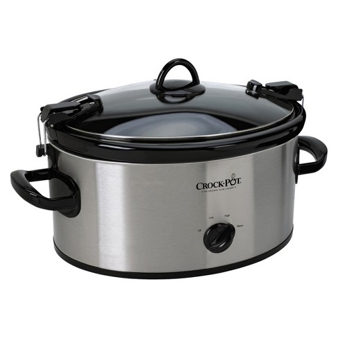 Crock-Pot 6 Qt. Cook & Carry Slow Cooker - Silver SCCPVL600-S - image 1 of 4