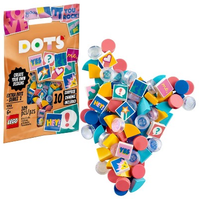 LEGO DOTS Extra DOTS - Series 2 Easy DIY Arts and Crafts Decorations Bracelet Making Kit for Kids 41916