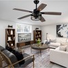 Bella Depot 55" Industrial Cage Ceiling Fan with Light Kit - 2 of 4