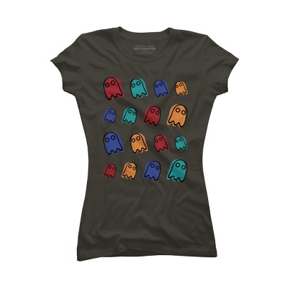 Junior's Design By Humans Gummy Ghost Boo Boo Halloween 2019 By wakawiki T-Shirt