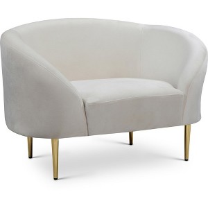 Meridian Furniture,Ritz Velvet Chair - 1 of 4