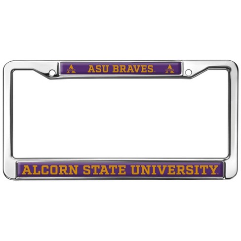 Alcorn State University Mascot Full Size Standard License Plate Metal Frame - image 1 of 4