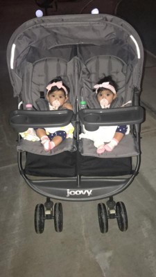 Joovy Scooterx2 With Child Tray Side By Side Double Stroller Target