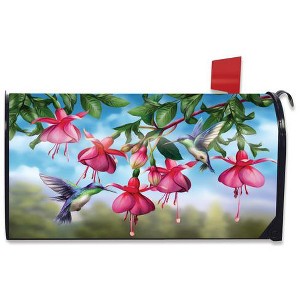 Briarwood Lane Mailbox Cover  - Standard Size - Flight of the Hummingbirds Spring For Spring Mailbox Cover - 1 of 3