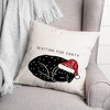 Creative Products Waiting for Santa 18 x 18 Indoor / Outdoor Pillow - 3 of 3