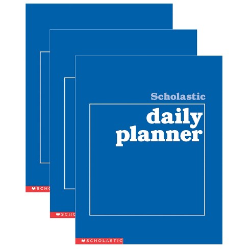 Scholastic Teacher Resources Scholastic Daily Planner, Pack Of 3 : Target