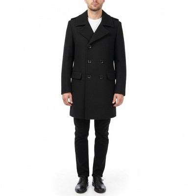 Isaac Mizrahi Boy's CT1013 Single Breasted Wool Overcoat