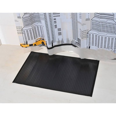 Evideco French Home Goods Bathroom Rug Bamboo Floor Mat 32"L x 20"W