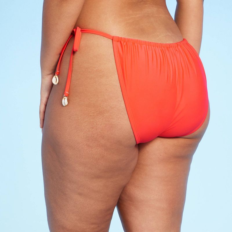 Women's Shell Charm Side-Tie Adjustable Bikini Bottom - Wild Fable™, 6 of 7