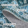 Washable Rug Vintage Distressed Non-Slip Foldable Low Pile Traditional Indoor Carpet for Living Room Bedroom Office - 4 of 4
