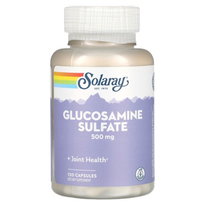 Solaray Glucosamine Sulfate, 500 mg, 120 Capsules