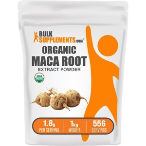 BulkSupplements Organic Maca Root Extract Powder - 1 of 4